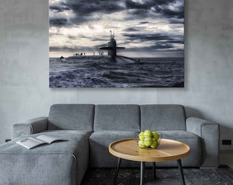 Submarine Canvas Print