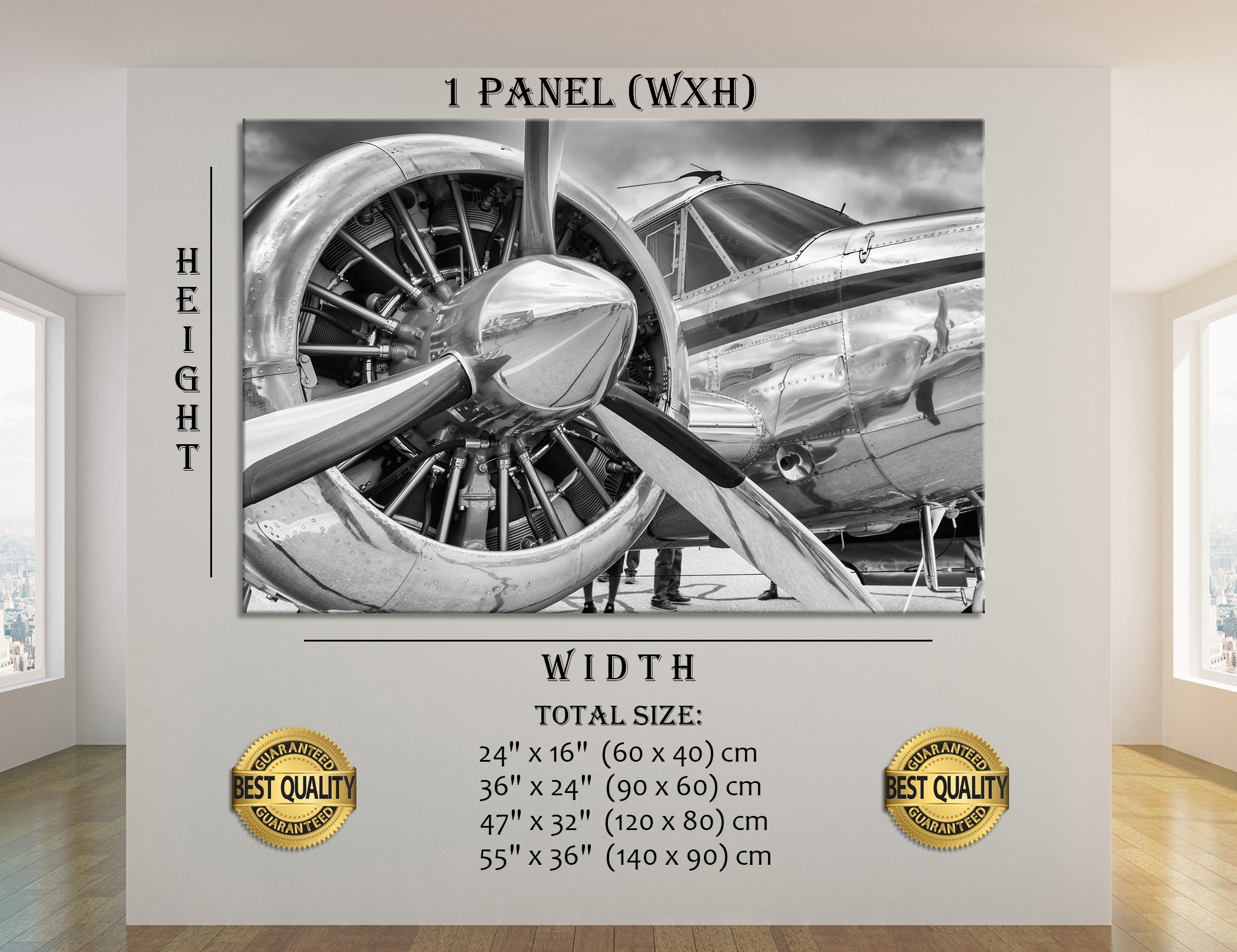 Airplane Closeup Aircraft Print Plane Engine Airplane Decor Engine ...