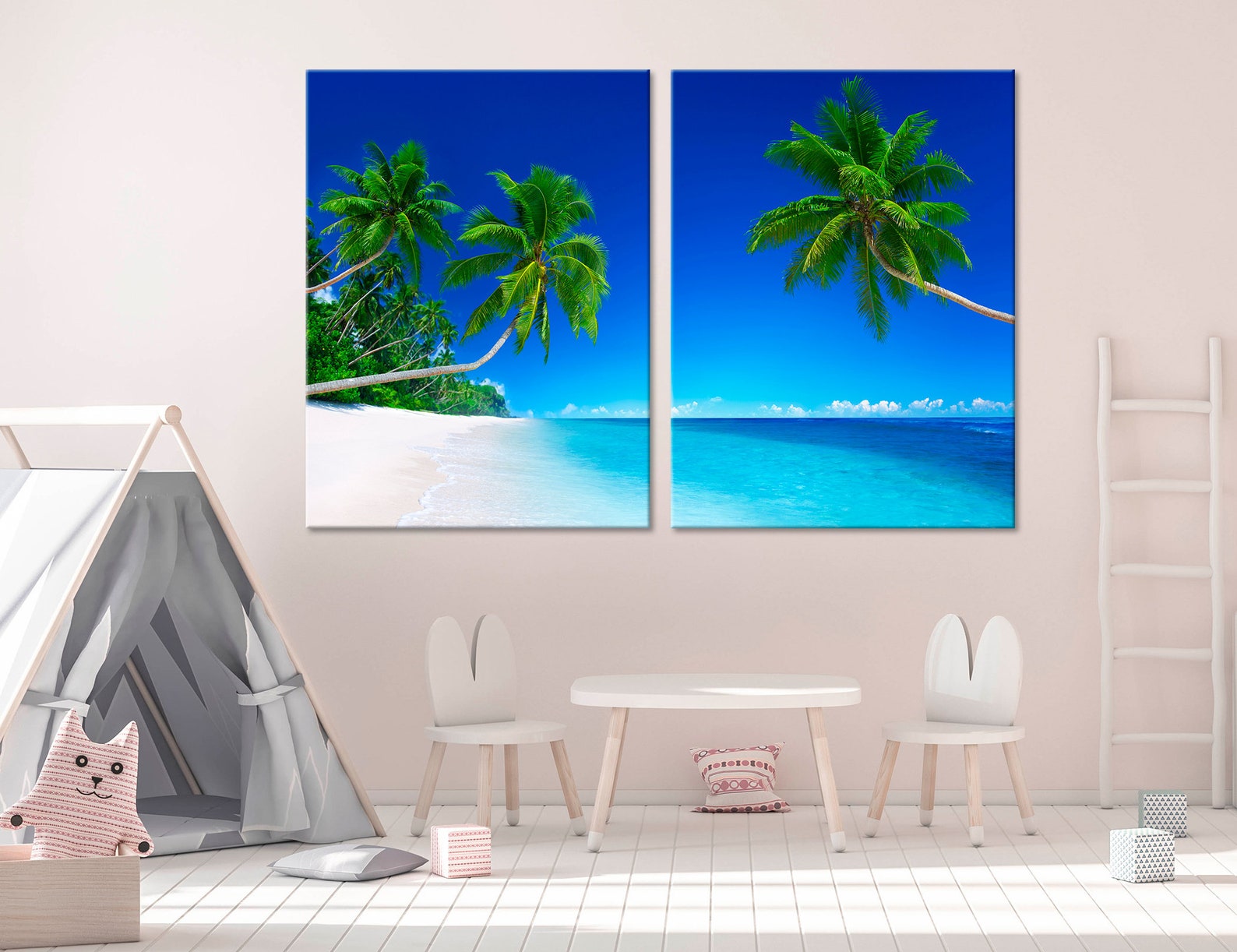 Tropical Beach Wall Art Tropical Beach Wall Decor Tropical Etsy