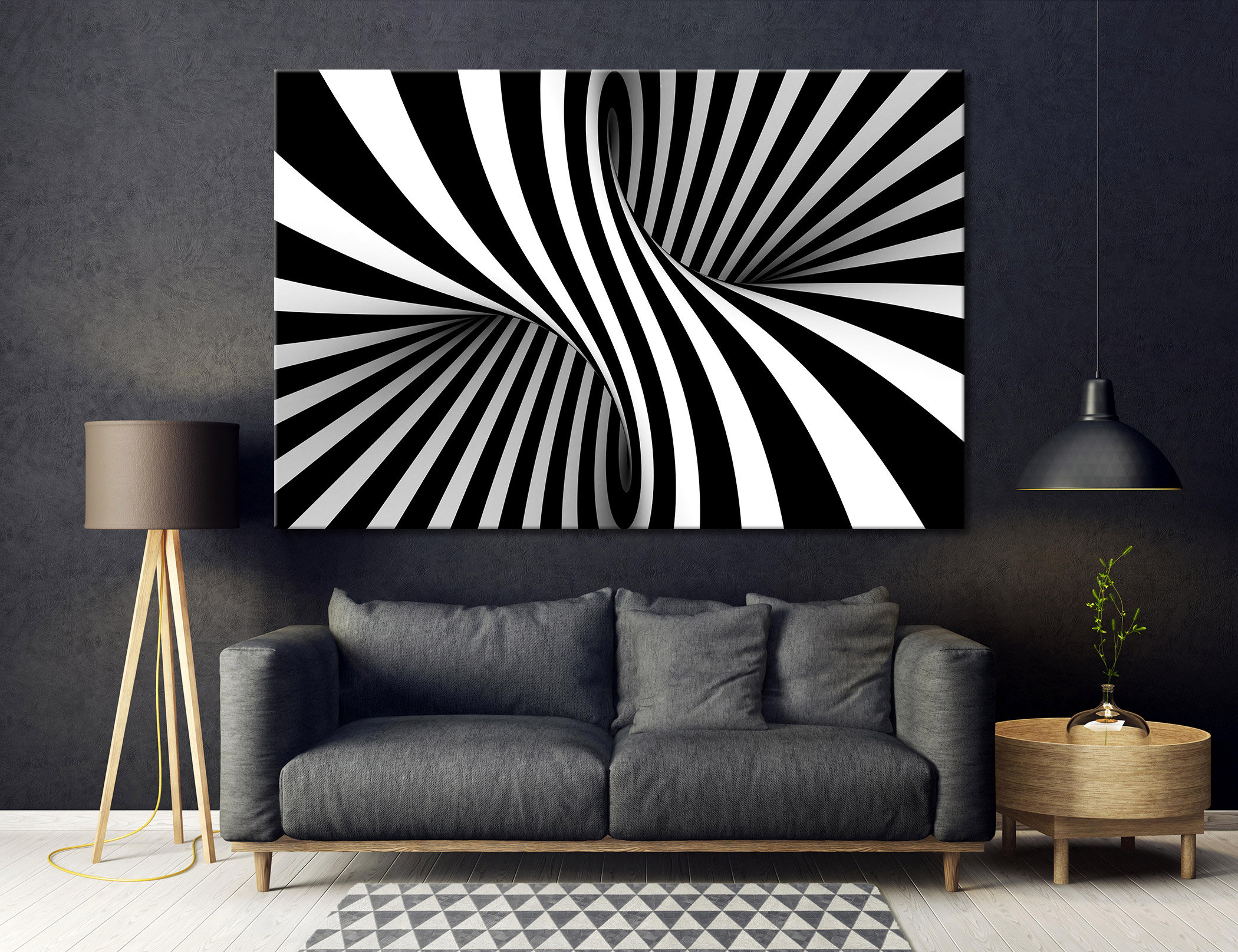 Black And White Wall Paint Designs - MAXIPX