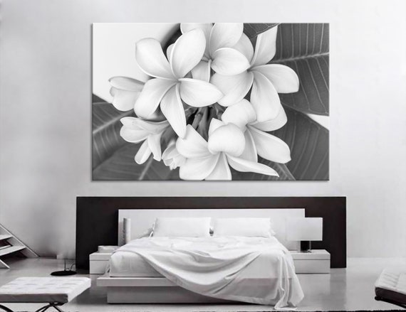 Plumeria Wall Art Plumeria Wall Decor Frangipani Flower Wall Etsy