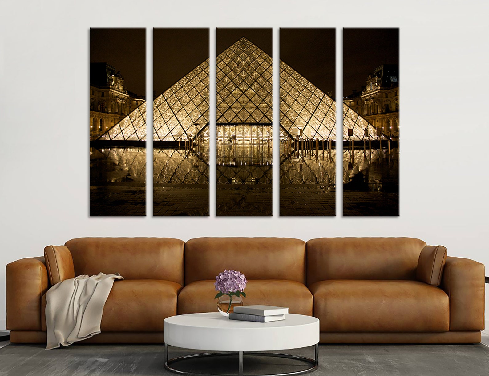 Louvre Wall Art Louvre Wall Decor Louvre Canvas Louvre Print Etsy