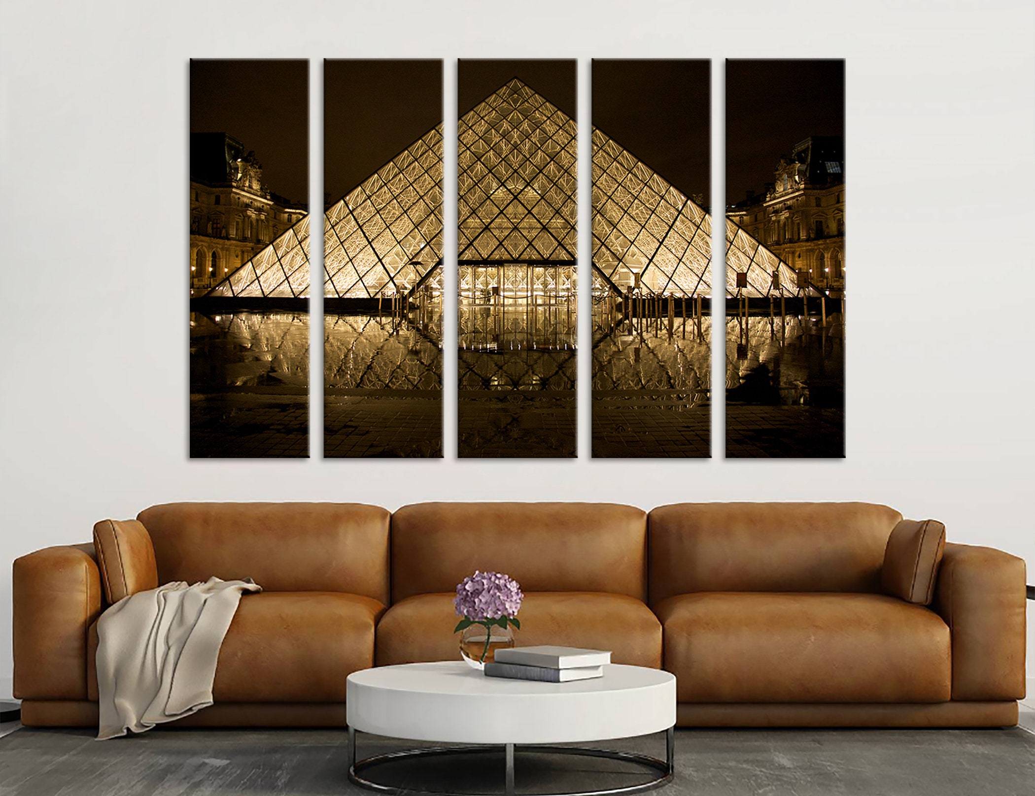 Louvre Wall Art Louvre Wall Decor Louvre Canvas Louvre Print Etsy