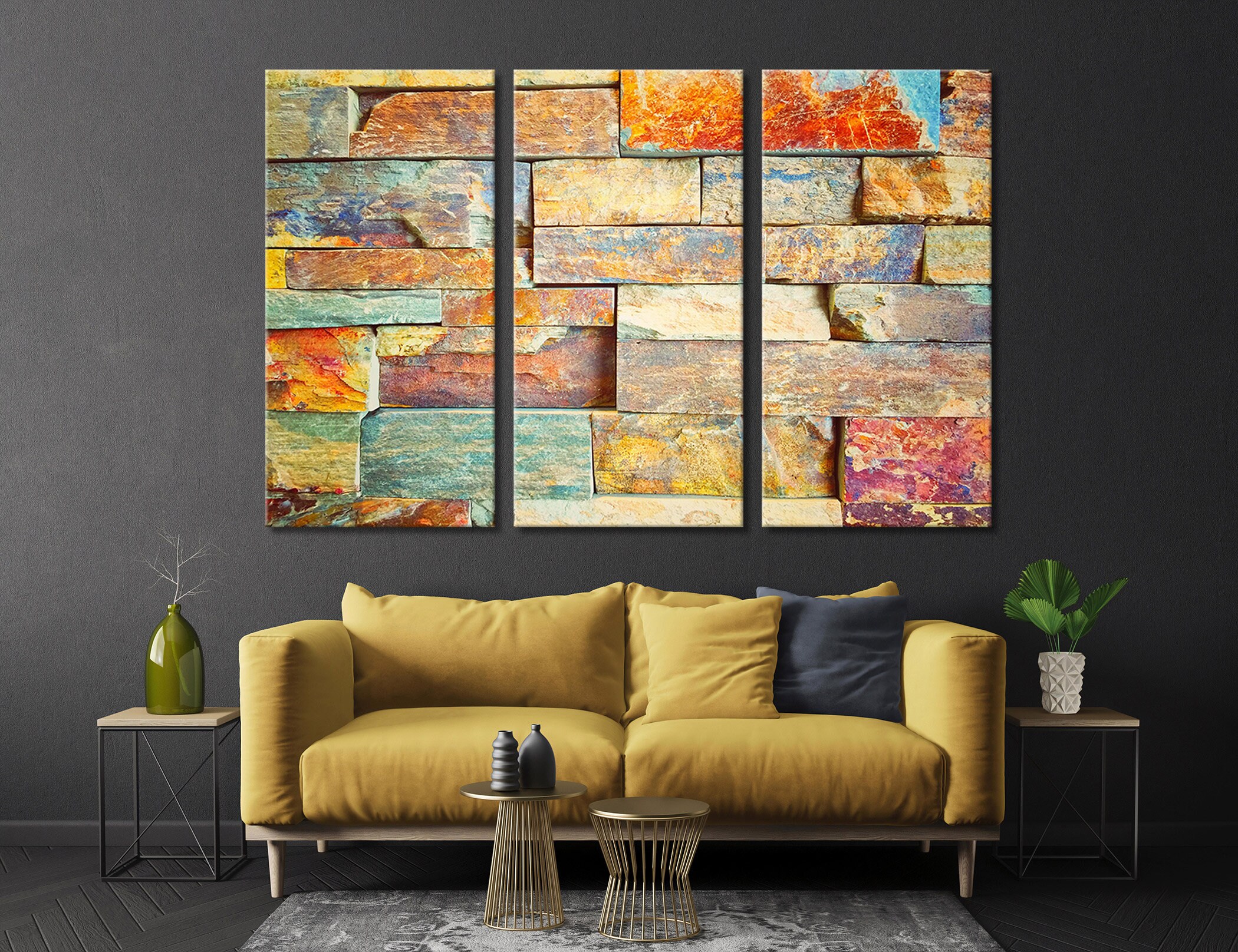 Abstract Wall Art Abstract Wall Decor Large Canvas Print Large Etsy.de