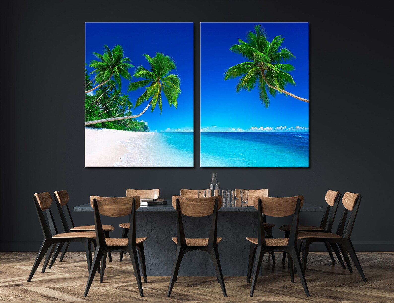 Tropical Beach Wall Art Tropical Beach Wall Decor Tropical Etsy