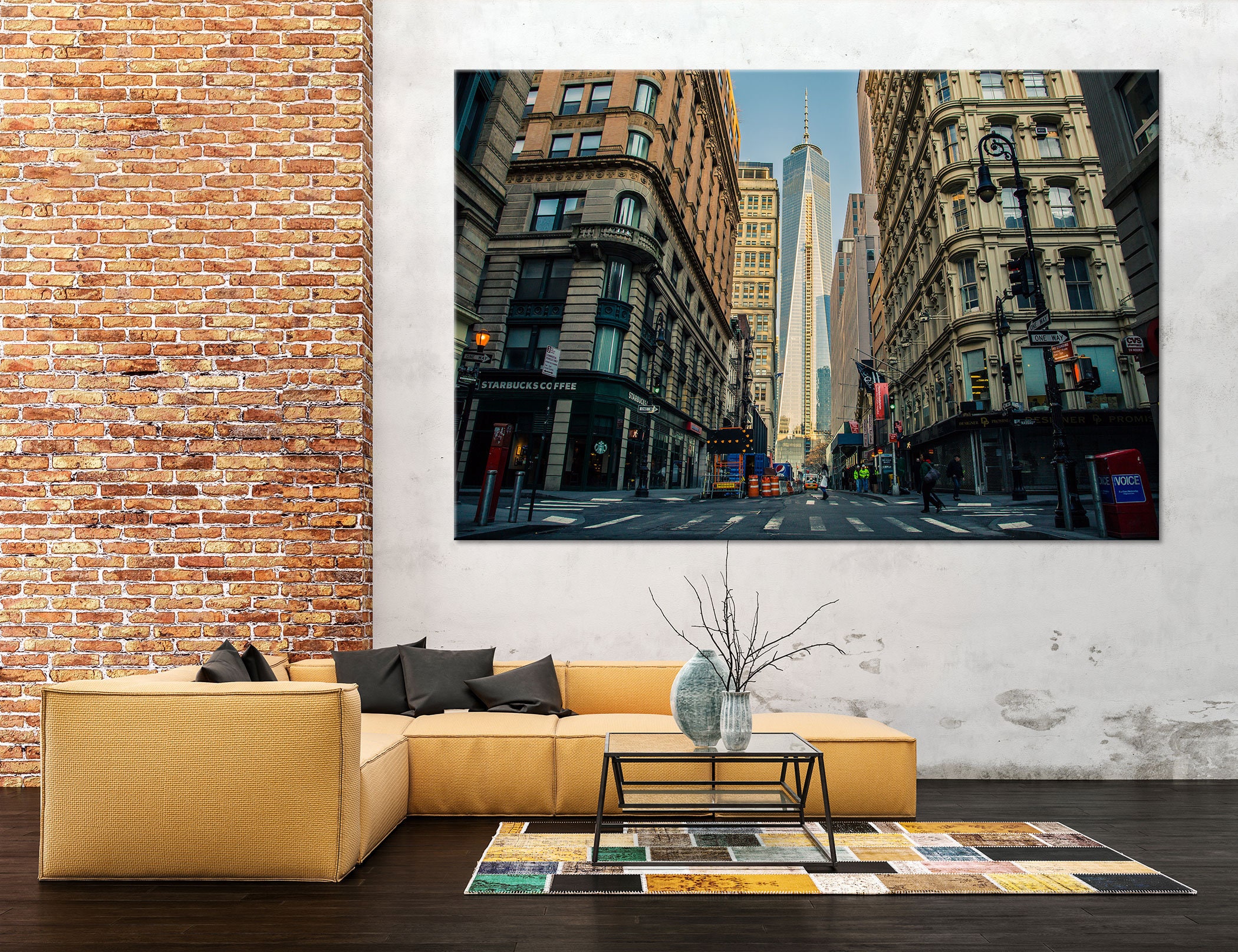 NYC Canvas Art New York Poster New York Canvas Print Empire Etsy