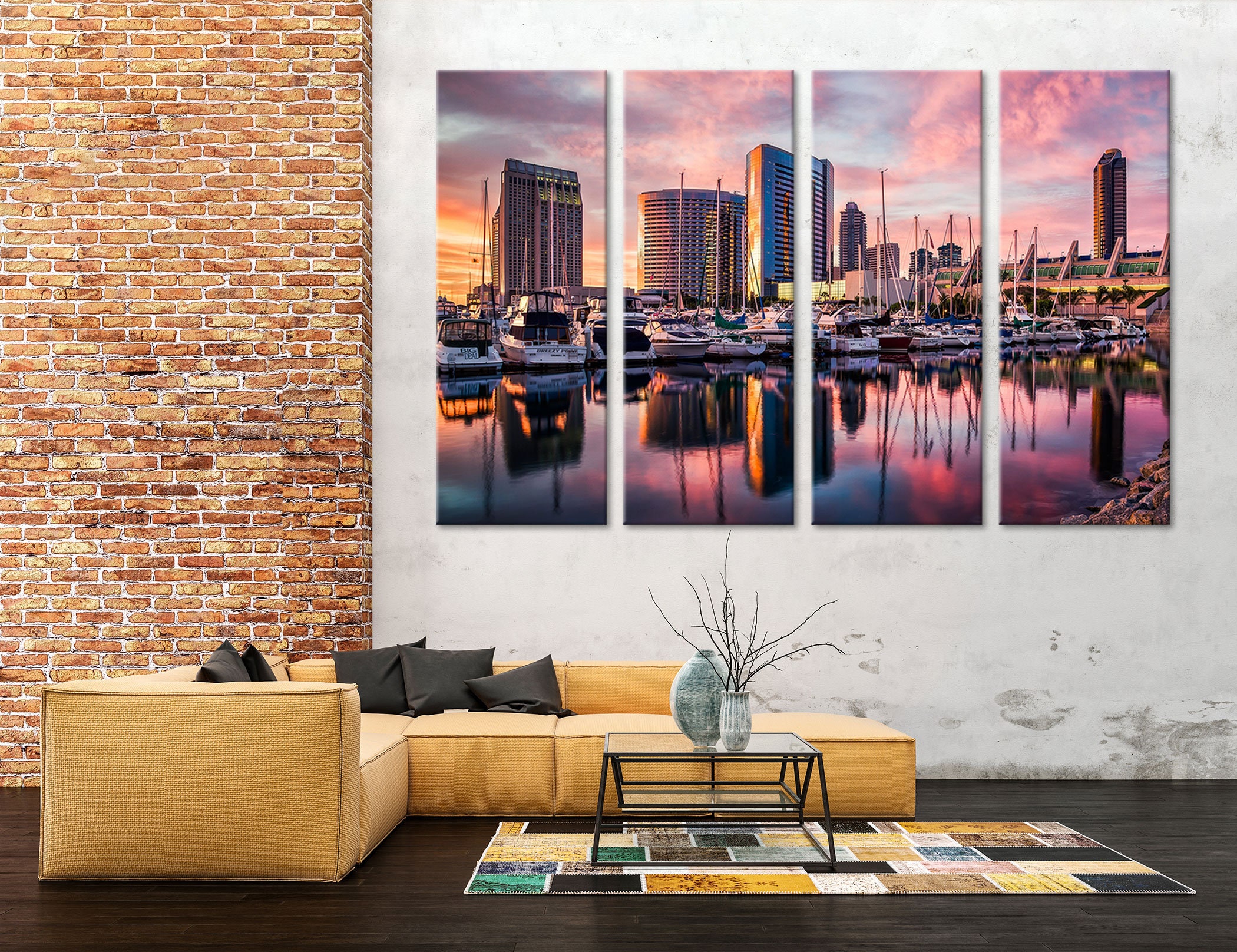 San Diego Wall Art San Diego Wall Decor San Diego Canvas San Etsy UK