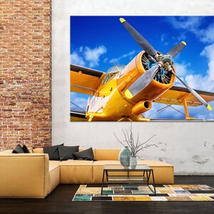 Propeller of an Historical Aircraft Wall Art Aircraft Wall Decor Aircraft Canvas Aircraft Print Propeller Wall Art Propeller Wall Decor Set