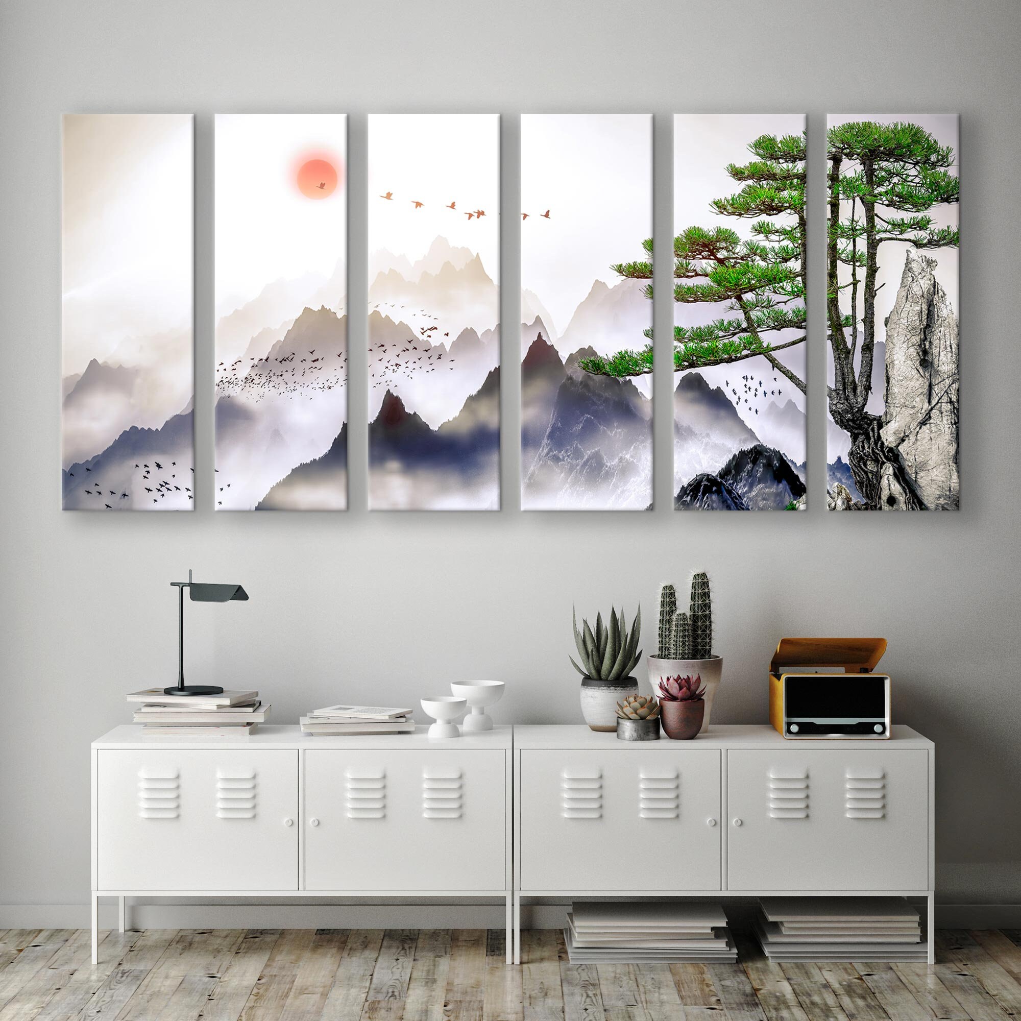 Japanese Canvas Print, Japan Home Decor, Mountain Wall Art - Etsy