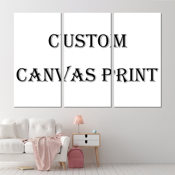 Unframed Canvas Etsy