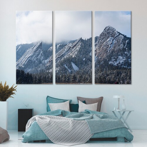 LARGE Wooden Geometric Animal Art Bear Wall Art Decoration for Etsy