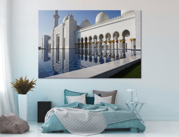 Abu Dhabi Mosque Canvas Art Canvas High Quality Wall Art Decor Home Decoration POSTER or CANVAS READY to Hang Islamic Wall Art Abu Dhabi Mosque Canvas Art Canvas High Quality Wall Art Decor Home Decoration POSTER or CANVAS READY to Hang Islamic Wall Art