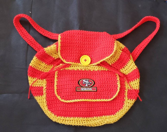 San Francisco 49er backpack