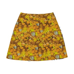 Printed Mini Skirt, Colourful Printed Skirt, Ethical Clothing, Made to Order, Floral Skirt, Bohemian Skirt image 2