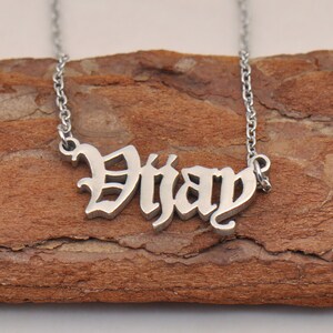 Vijay Personalized Name Necklace Custom 