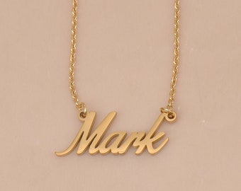 Collier mark sterling nom dargent 