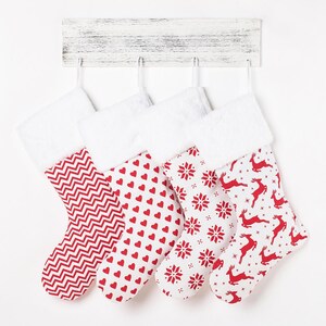 Customized Christmas Stocking with Custom Name Text