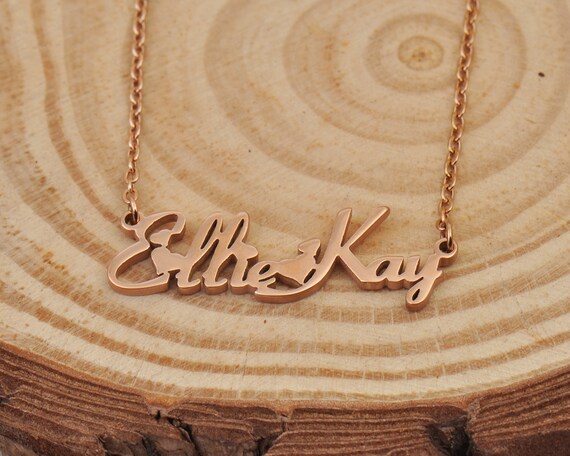 Ellie Kay Custom Initial Name Necklace 