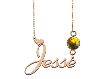 Jesse Gift Name Necklace With 
