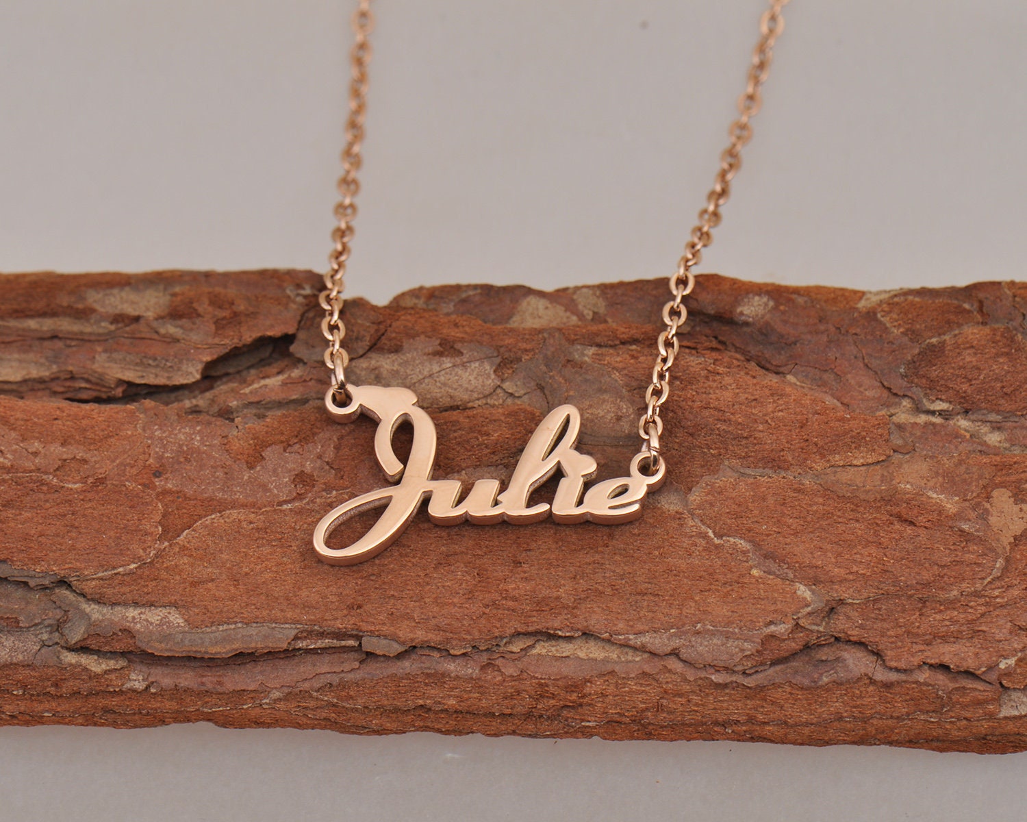 Julie sale name necklace
