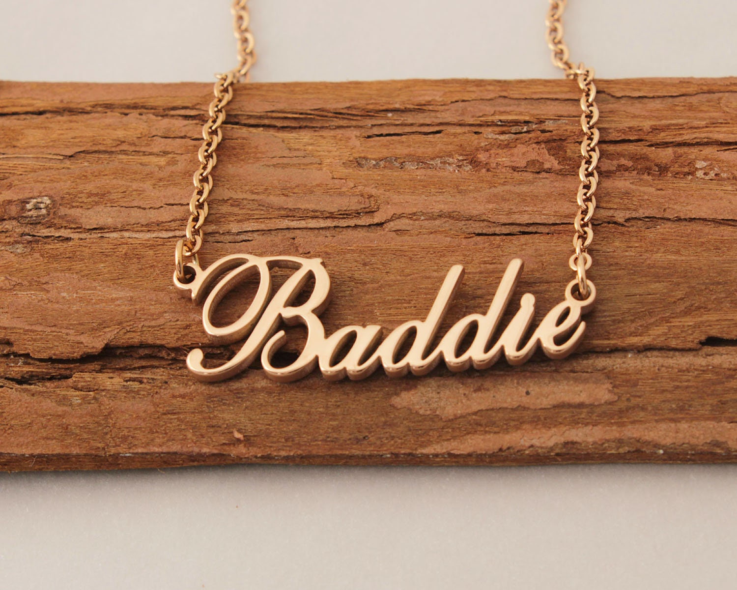 Tiff name necklace deals