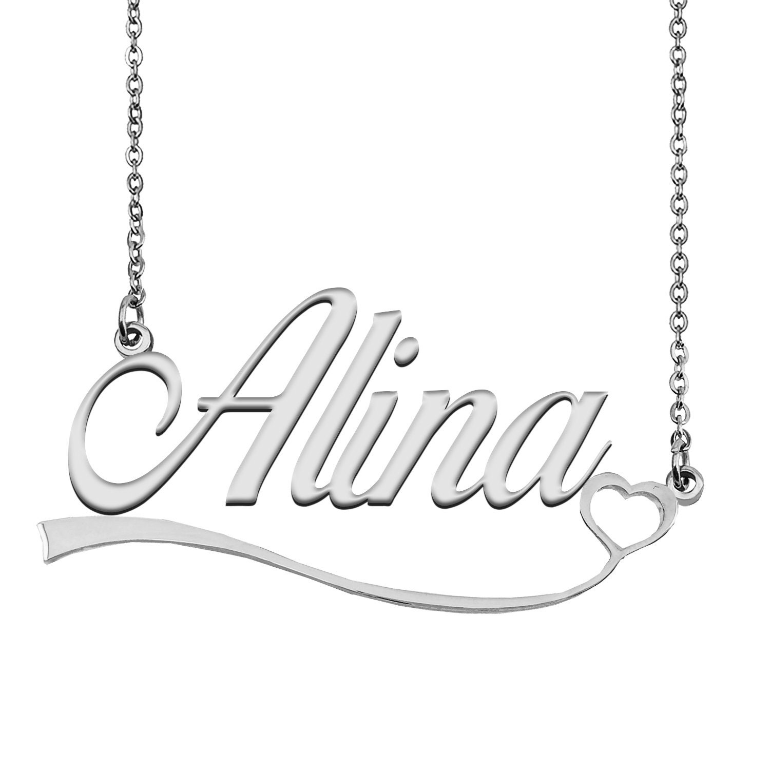 Alina name locket deals