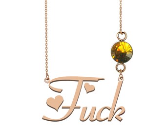 Custom Name Necklace Lala Name Necklace 