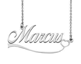 Personalize necklace name marcus | Etsy IE