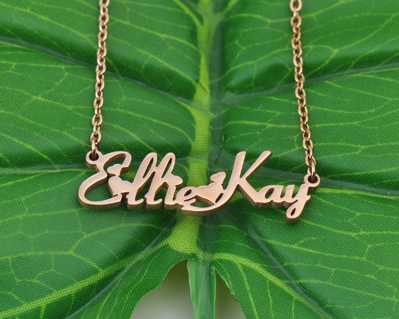 Ellie Kay Custom Initial Name Necklace 