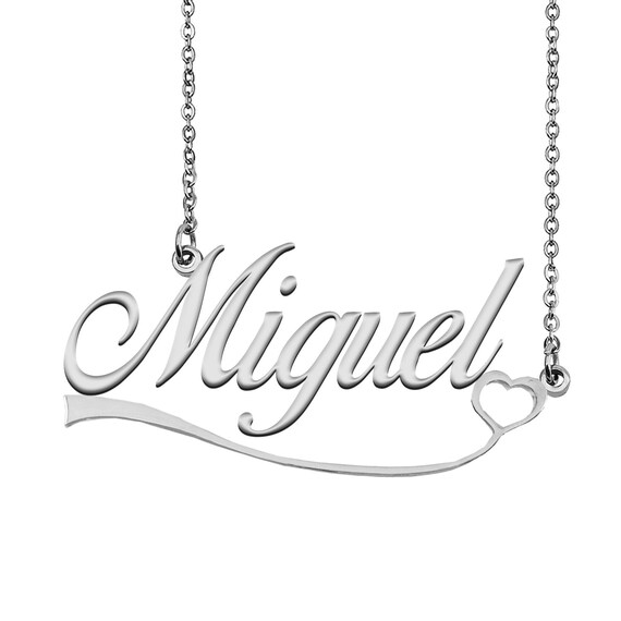 Name Necklace Personalized Name Plate 