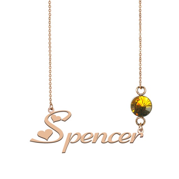 Spencer Necklace Name Jesus Name 