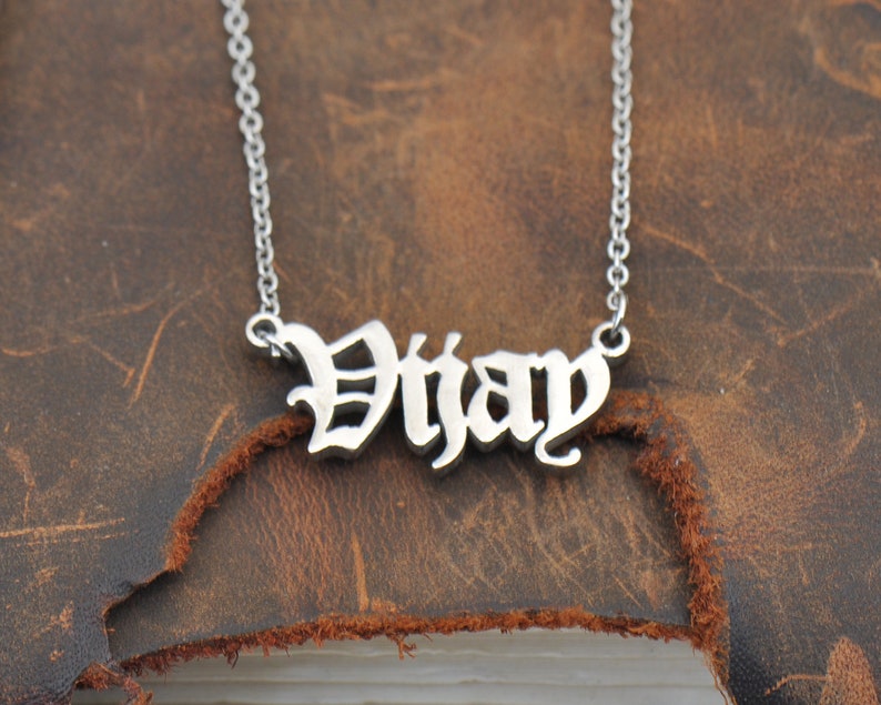 Vijay Personalized Name Necklace Custom 