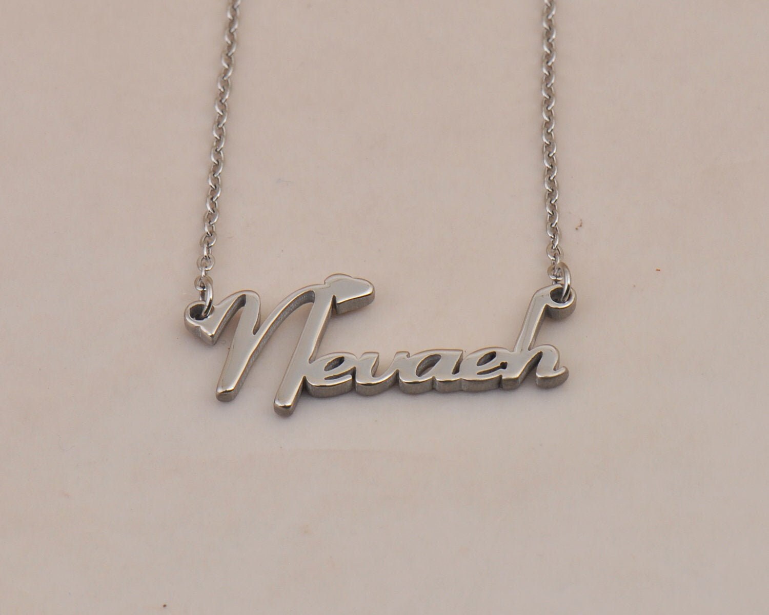 Nevaeh Customized Name Necklace Necklace With Name Etsy