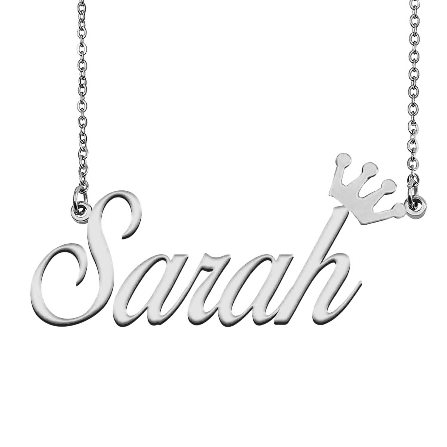 Sarah name necklace Clearance