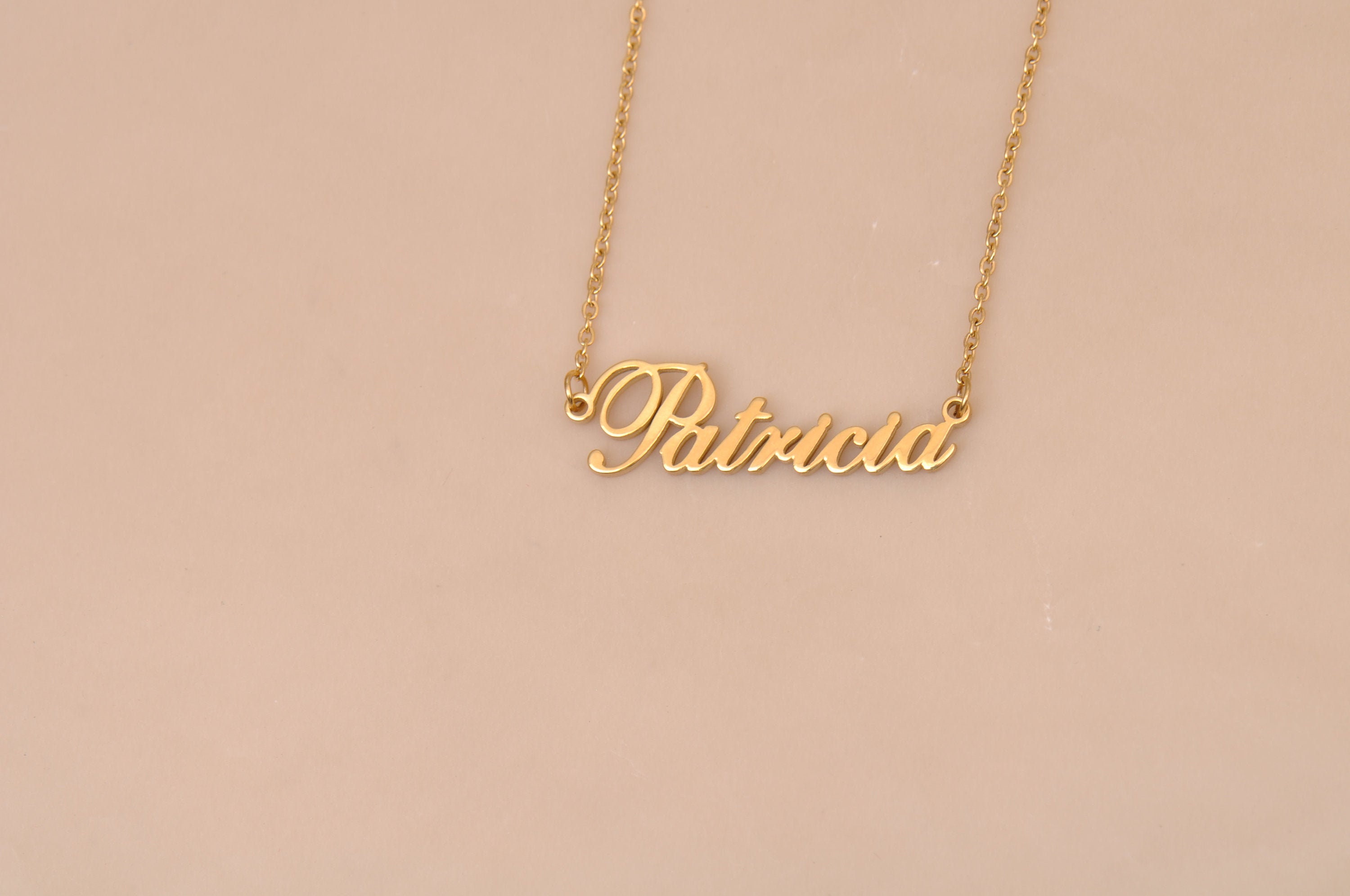 Patricia Name Necklace Customized Name 
