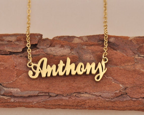 Anthony Personalized Letter Name 