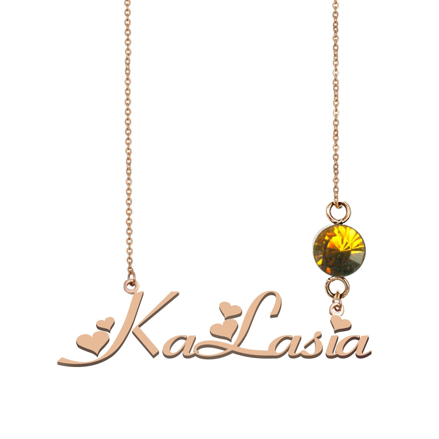 Tiffany Name Necklace Sofia Name 