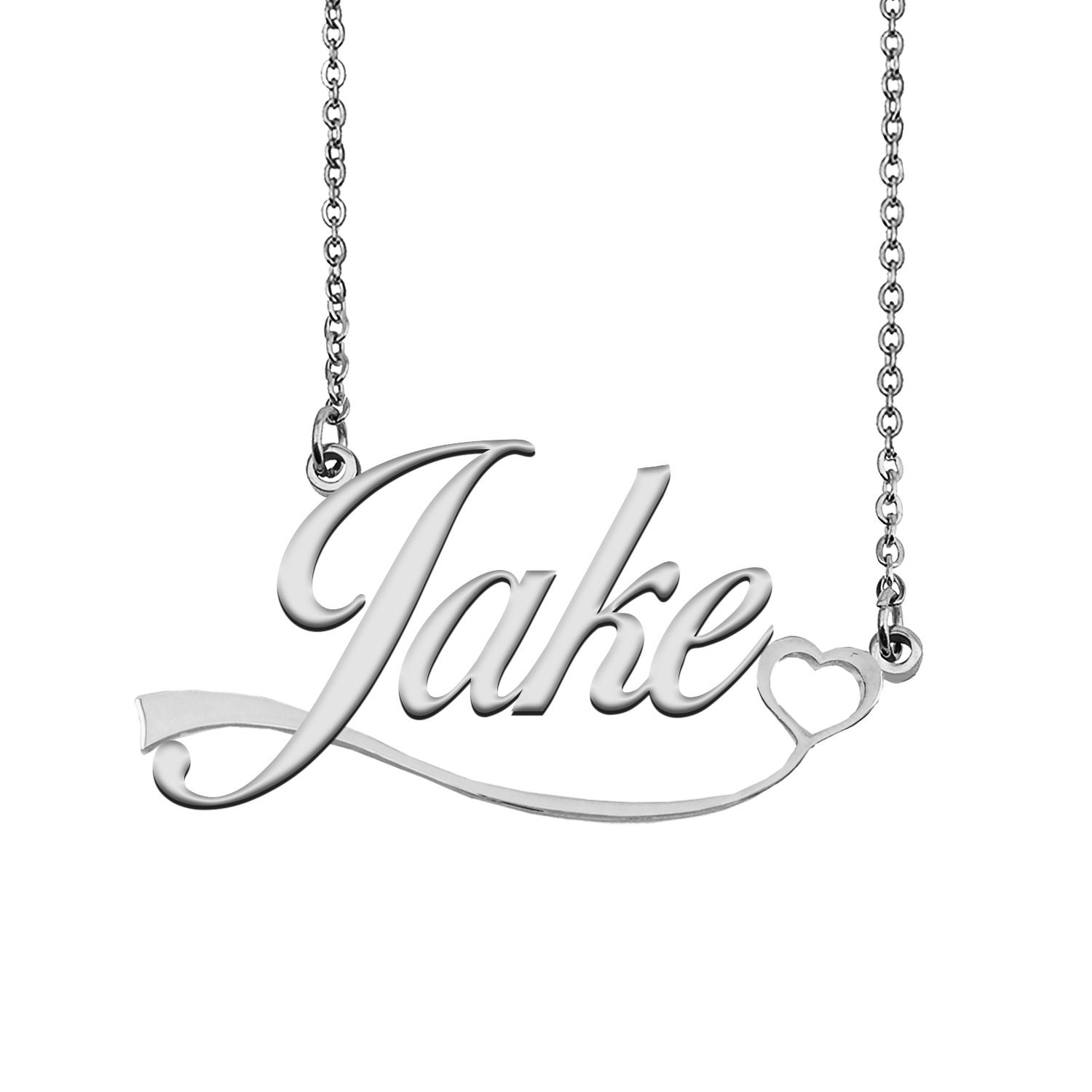 Jake 2024 name necklace