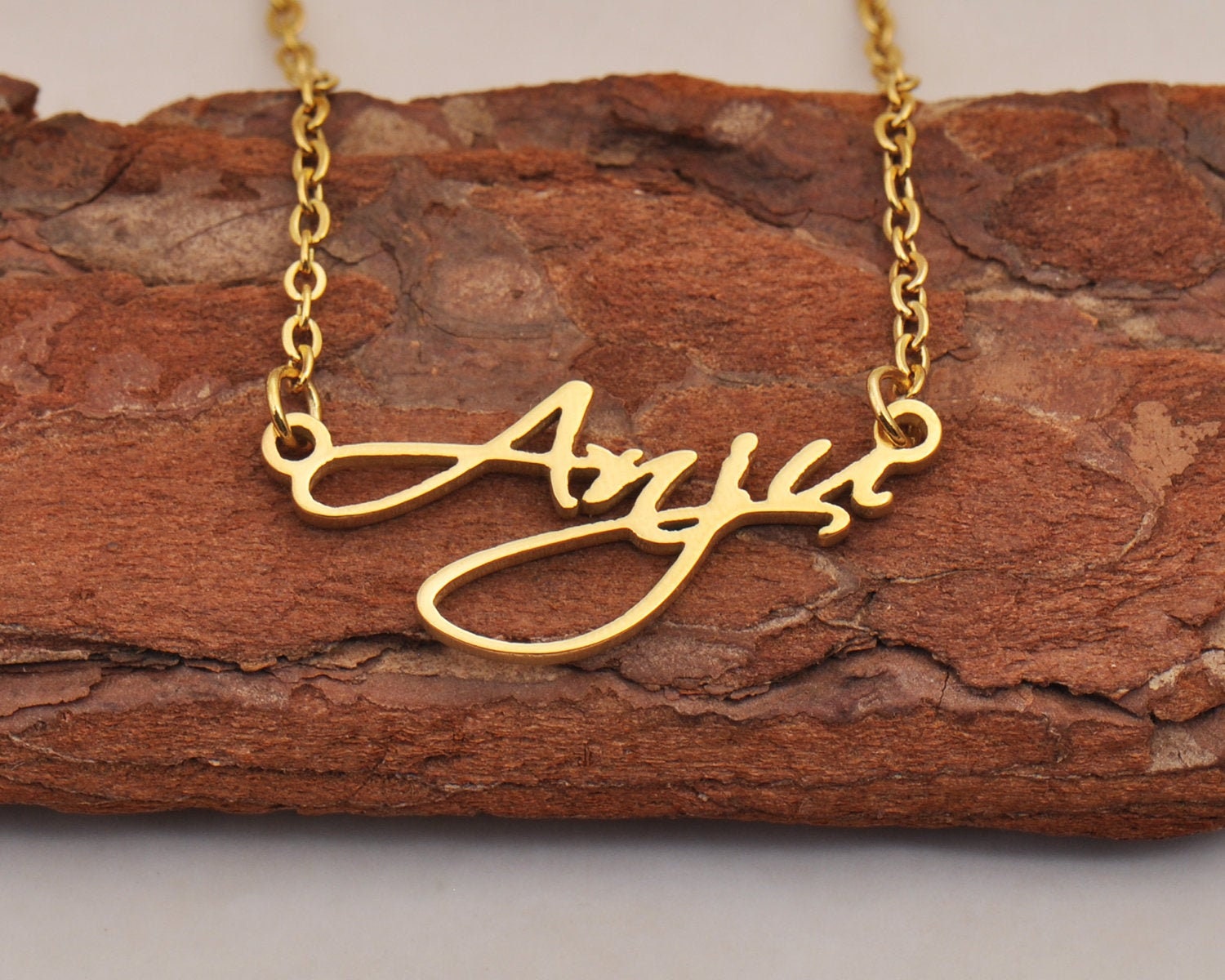 Anju Customized Name Necklace Personalized Gold Plated Etsy Anju Customized Name Necklace Personalized Gold Plated Etsy