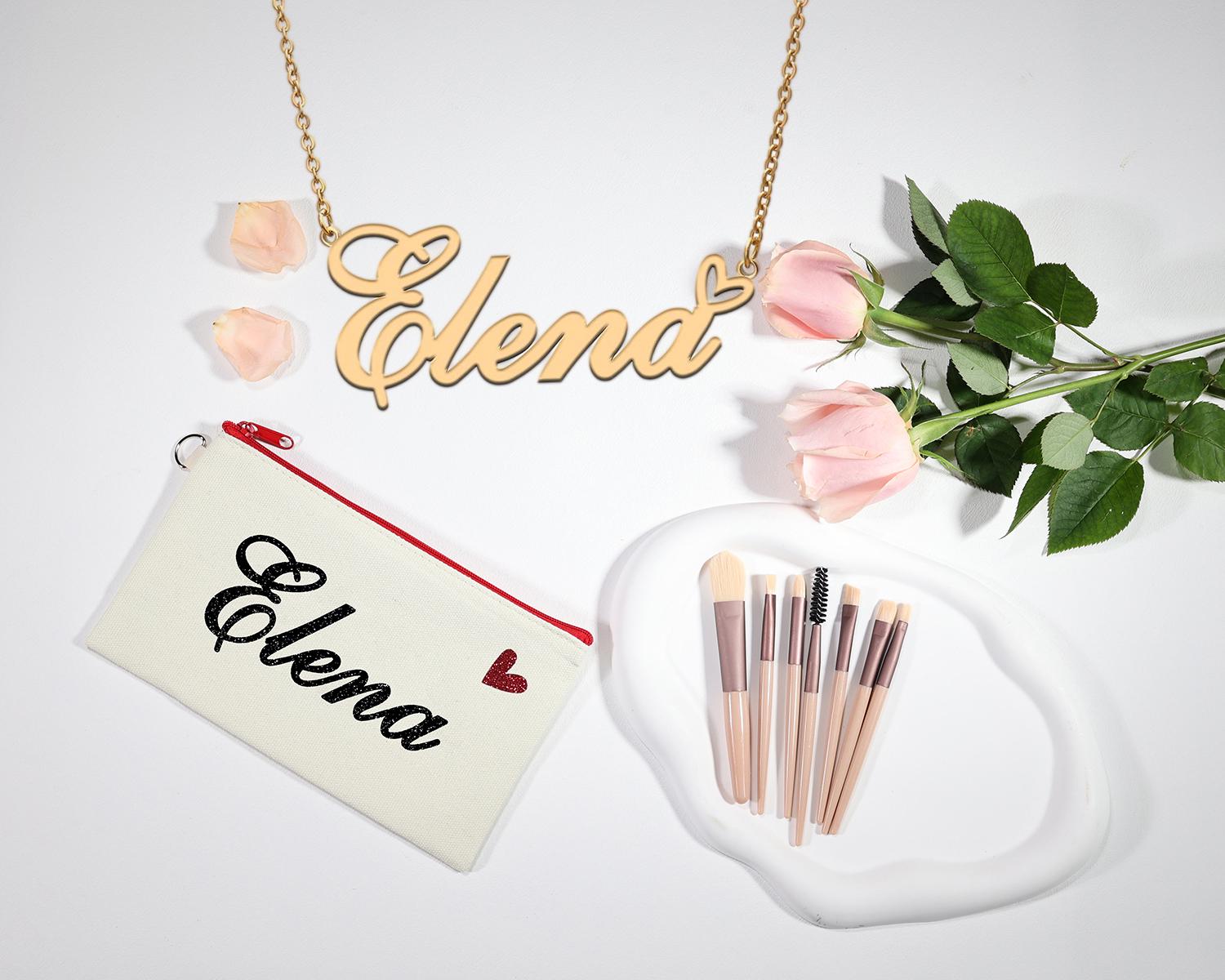 【Grace Personalized】ELENA NAMEネックレス Elena Name Necklace - Etsy