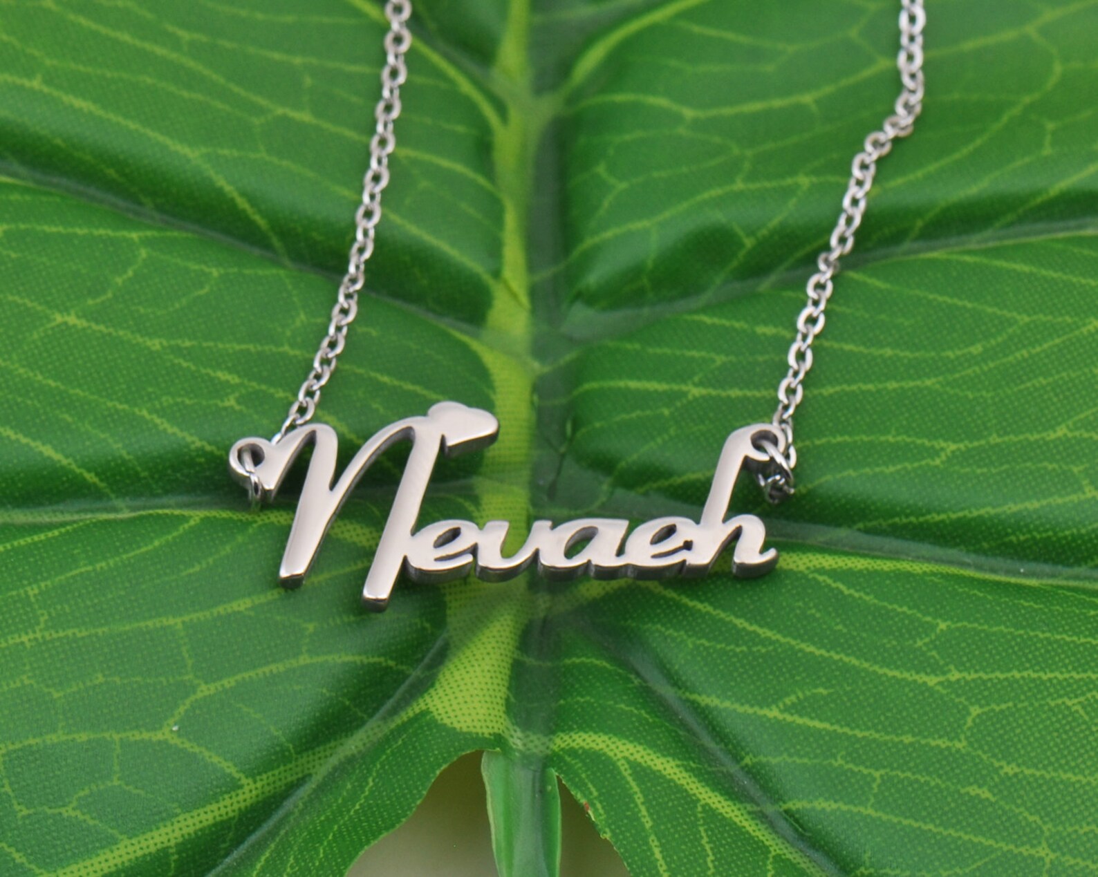 Nevaeh Customized Name Necklace Necklace With Name Etsy