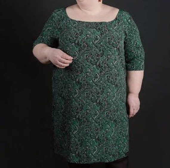 plus size tunic dresses