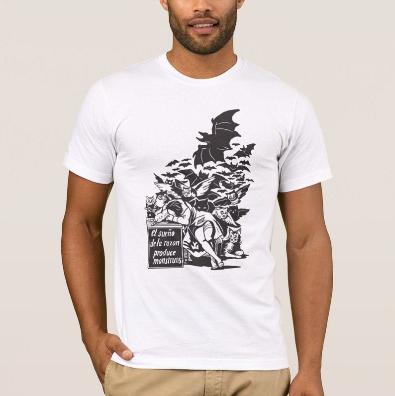 Francisco Goya The Sleep of Reason Produces Monsters White