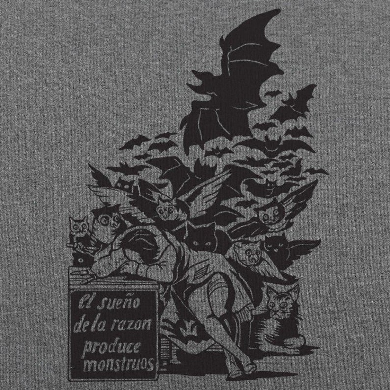 Francisco Goya The Sleep of Reason Produces Monsters Gray Heather