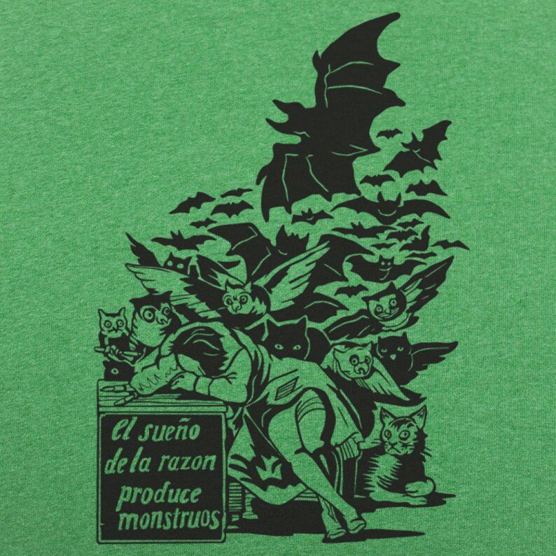 Francisco Goya The Sleep of Reason Produces Monsters Kelly Green Heather