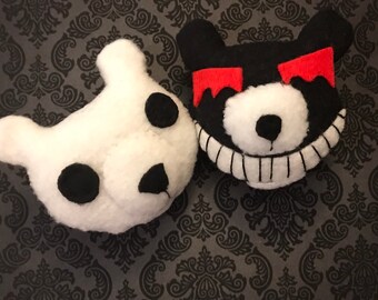 Monokuma Plush Etsy