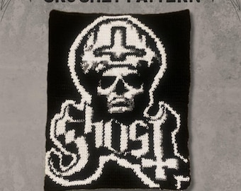 Terzo Crochet Tapestry Pattern / Digital PDF Download / Crochet Graph Pattern / Papa III / OddMacabreShop