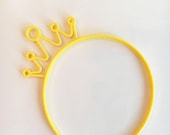 Set of 3 Girls' Crown Headbands