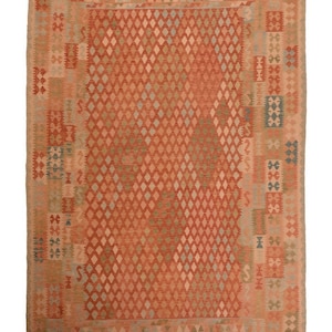 Kilim Nomade Carpet - 299 x 196 cm - Handmade - Free Shipping