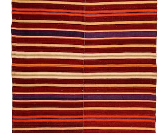 Tapis Kilim Nomade - 250 x 164 cm - Fait main - Livraison Gratuite